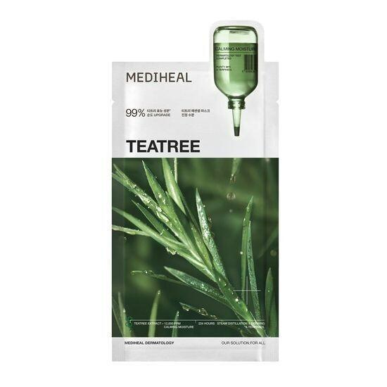 Mediheal Masque Essentiel 24mLx10pièces Collagène, Hyaluronate, PDRN Rose, Arbre à Thé, Vitamine C, Madécassoside, Céramide/ KBeauty