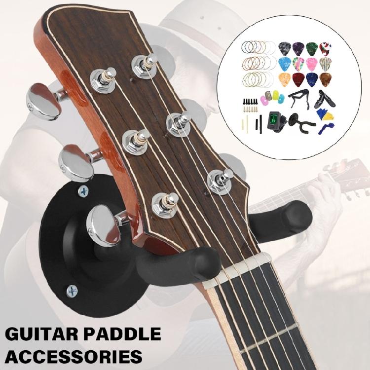 Guitar Accessory Guitar Tool Set Including Guitar Picks Capo Tuner Guitar Strings String Winder Bridge Pins Finger Picks