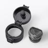 MUJI Vacuum Insulated Insulated 76049135 Bottle, One-Touch Type, 500mL, Black,