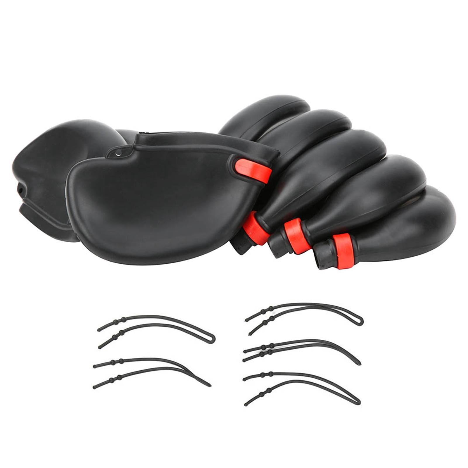 

9pcs Exquisite PVC Golf Club Iron Head Covers Protector Golf Putter Club Head Cover Sets