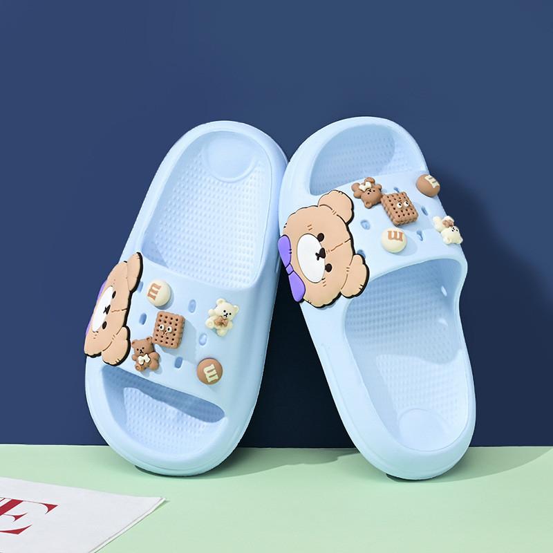 Pohodlné kreslené dětské pantofle pro chlapce a dívky s protiskluzovým designem a měkkou EVA podrážkou v různých barvách a velikostech pro léto