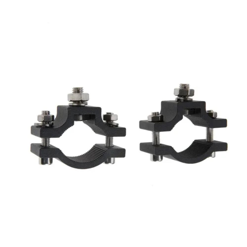 Motorcycle LED Light Mount, Universal Clamp Bracket 0.7-1.2 inch for Bull Bar, ATV UTV Headlight Spotlights Holder