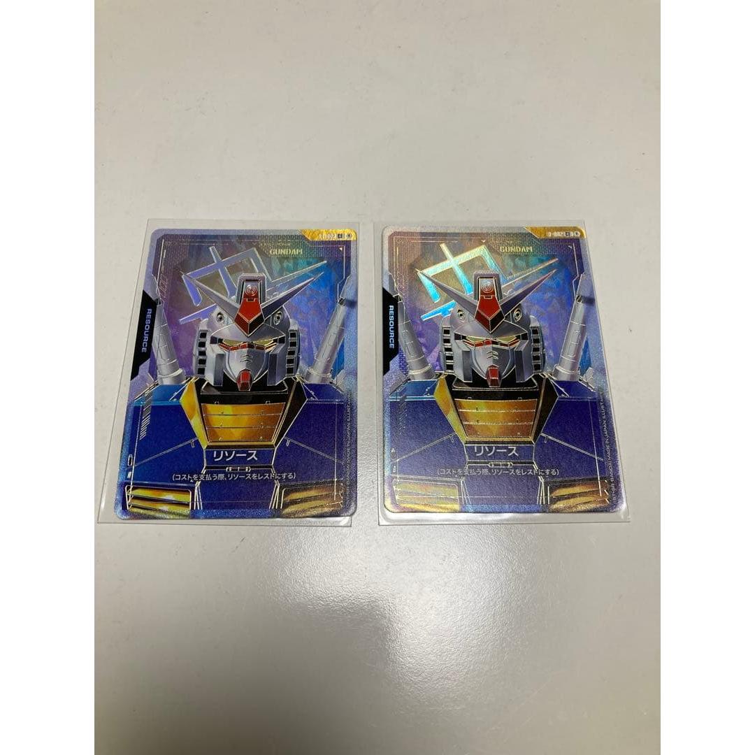 Used Gundam Card Game Gundam C++ Parallel Resource GD01 2 pieces