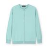 Scotland Cashmere Round Neck Short Cardigan