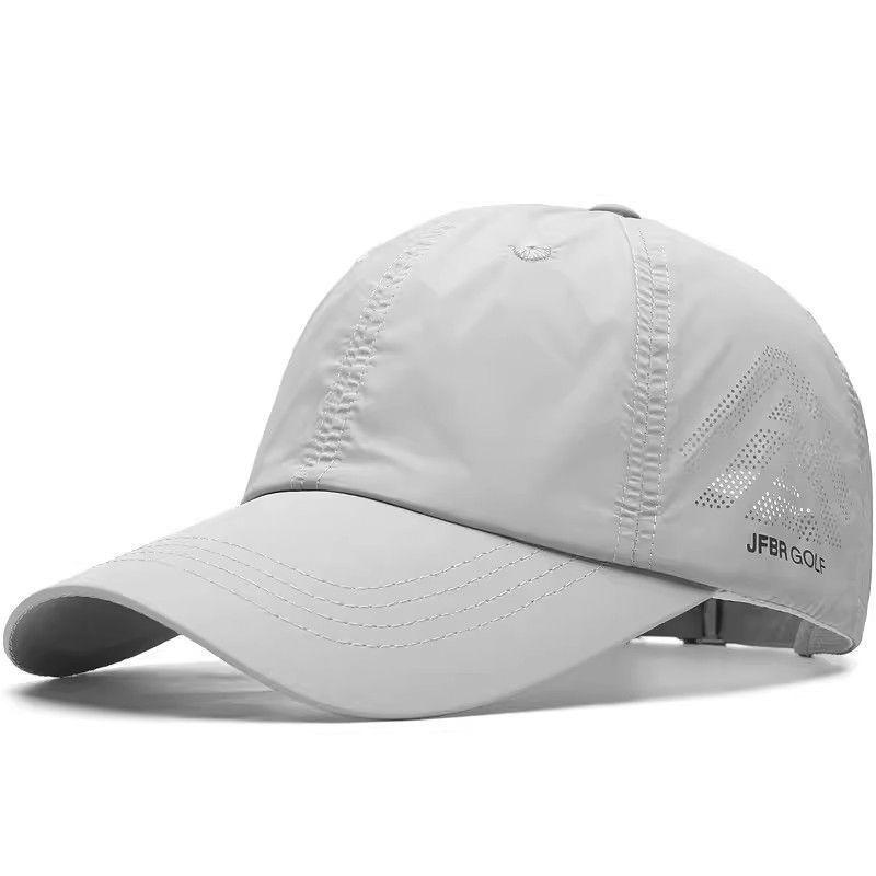 Outdoor leisure baseball cap Summer breathable visor quick drying light breathable mesh cap sports cap men and women