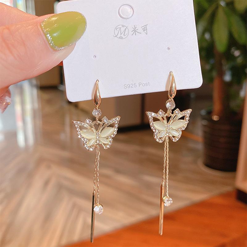 Full diamond temperament, geometric earrings, high-end European and American party earrings, women's earrings, rhinestones