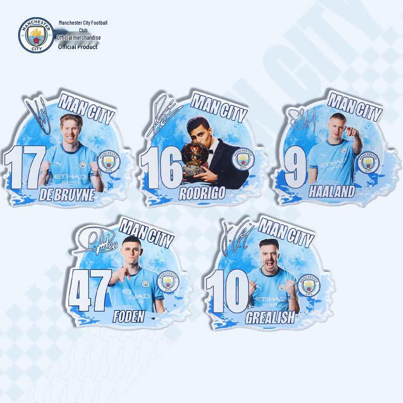 Manchester City Acrylic Refrigerator Magnet