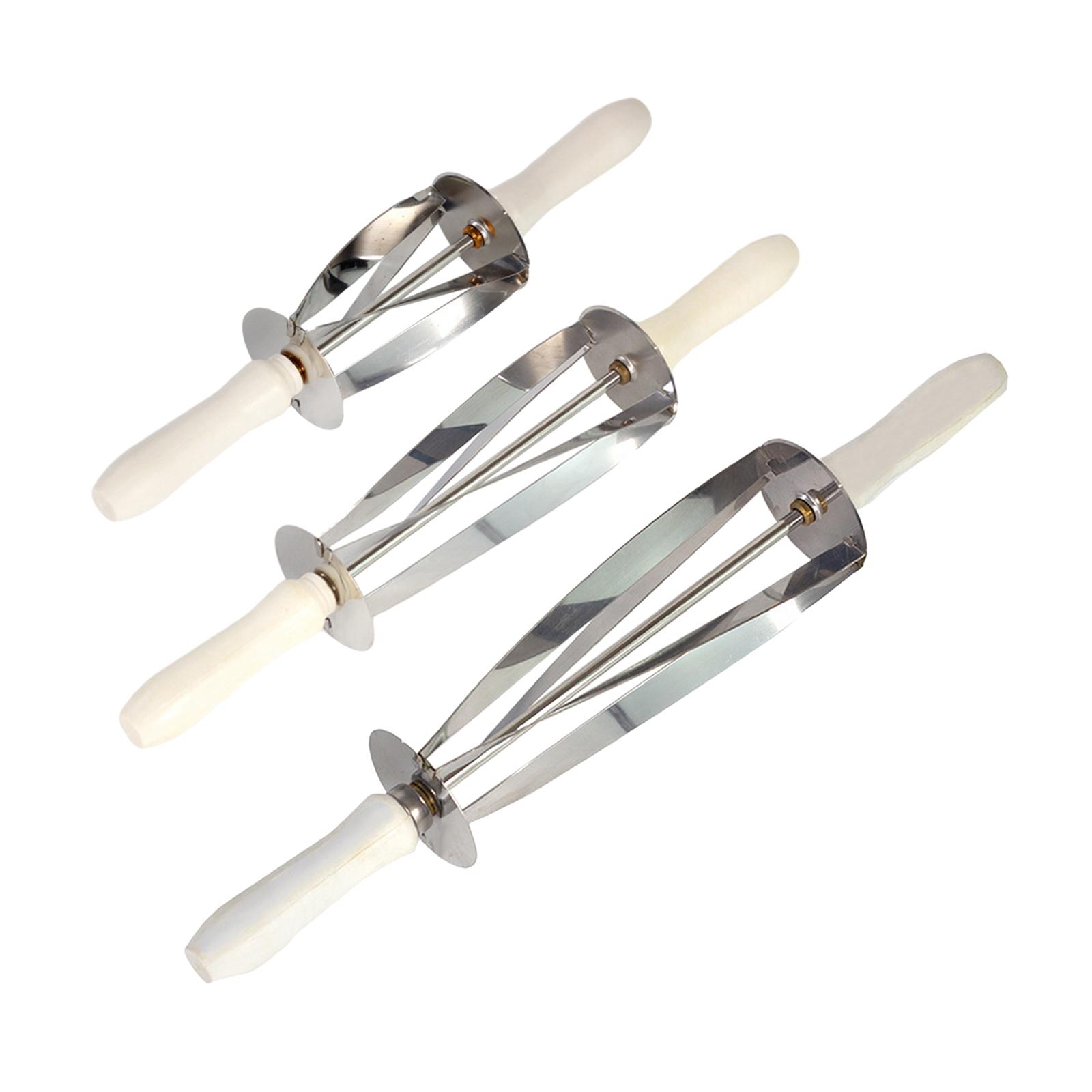 

Croissant Cutter Dough Pastry Wheel Practical Easy to Use Home Rolling Knife in Minutes Evenly Shaped Bread Roller Cutter Small