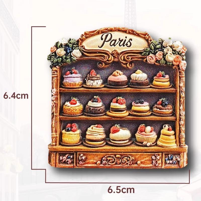 France Souvenirs Montmartre Moulin Rouge Fridge Magnets Menton Nice Provence Reunion Lyon Colmar Fridge Stickers Birthday Gifts