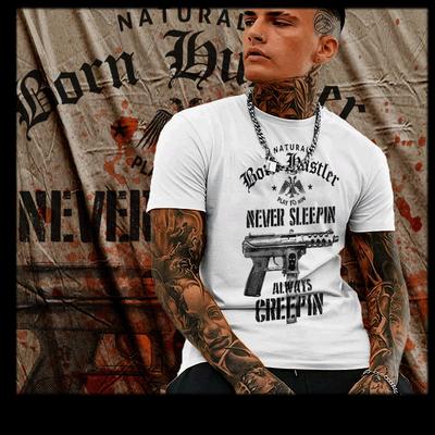 T-shirt Hip Hop Street Hustle Gangster urbano Malavitoso vita da teppista Mafia Capo della Mafia