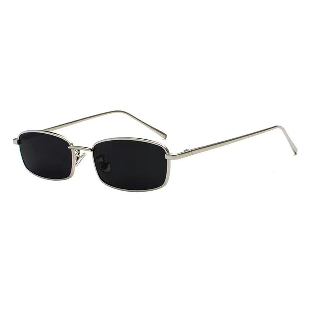 

2024 New Rectangle Sunglasses for Men Women Driving UV400 Vintage Metal Frame Brand Designer Fashion High Quality Oculos de sol Other