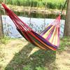 1Pc Outdoor Single Canvas Hammock Double Indoor Balcony Hanging Chair Dormitory Swing Anti-rollover Camping Children's Home