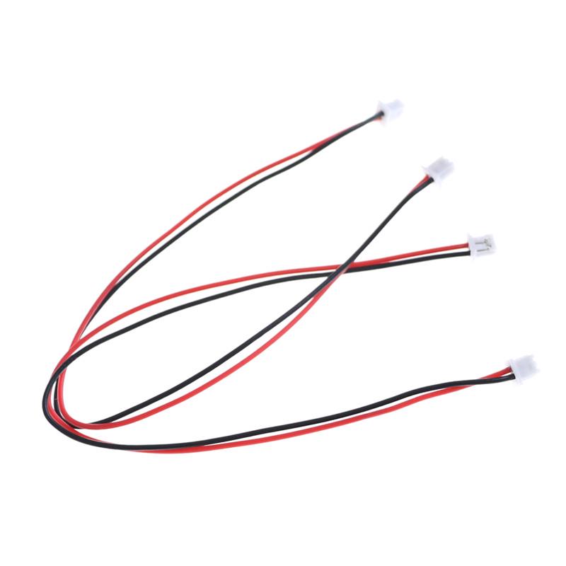 10 Stück Micro JST 2.0 PH 2-Pin Stecker mit Kabeln 150 mm