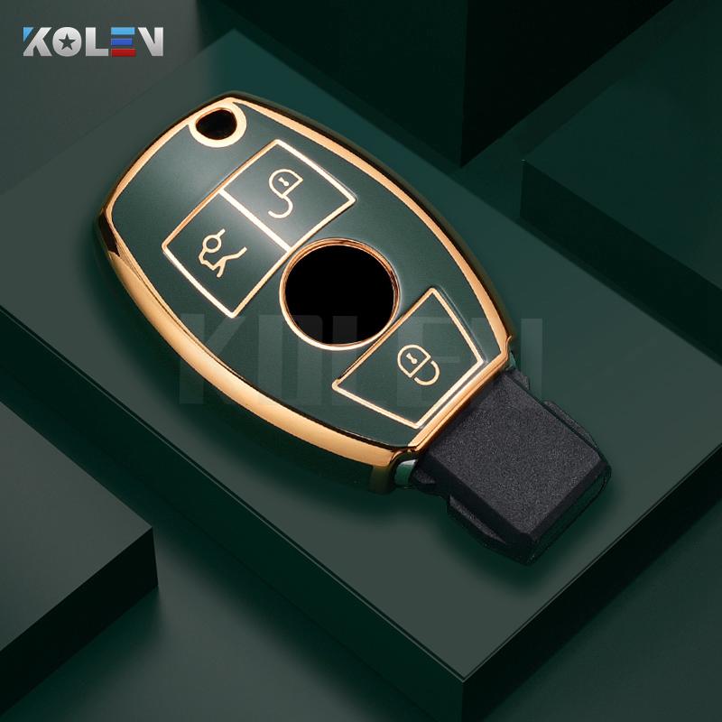 Fashion Tpu Car Remote Key Case Cover Shell Fob For Mercedes Benz A C E S G Class Gla Cla Glk Glc W204 W463 W176 W251 W205 Amg