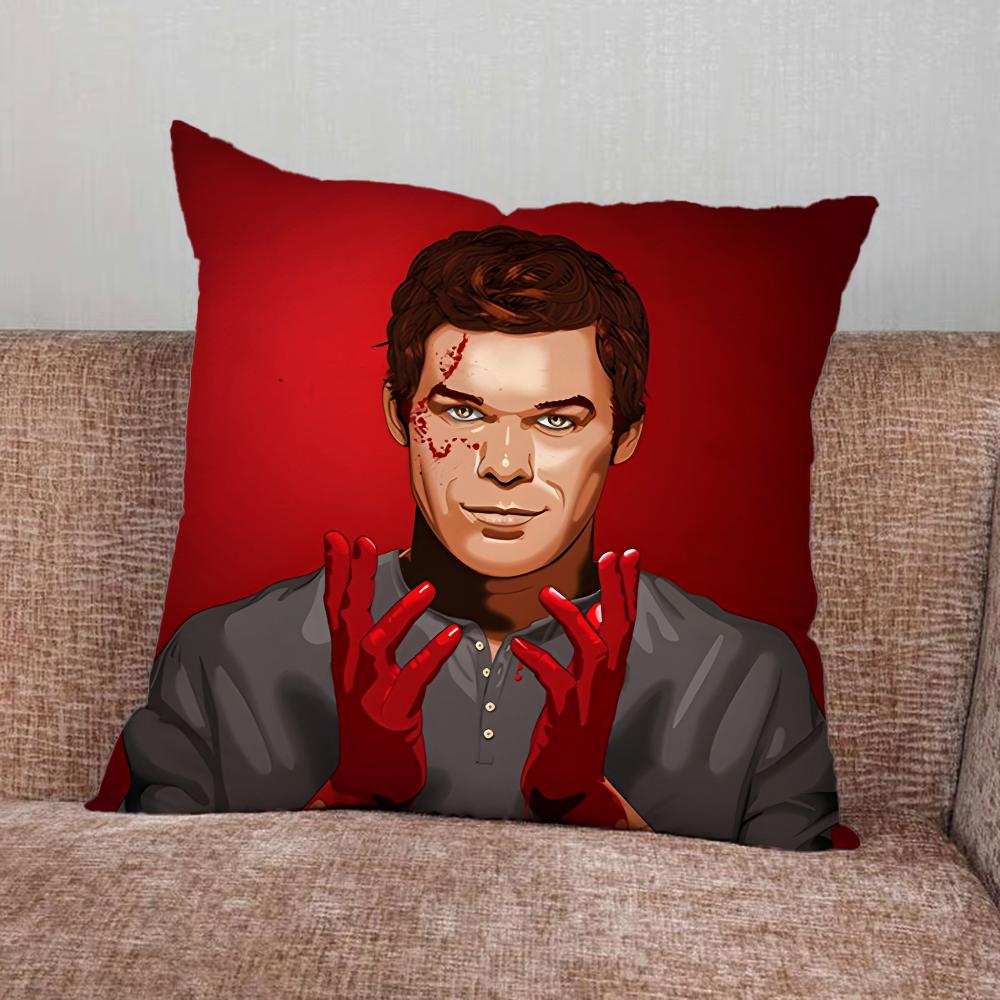 D-Dexter Morgan Kissenbezug Für Zuhause Schlafzimmer Auto Büro Dekoration Wohnzimmer Sofakissenbezug Geeignet