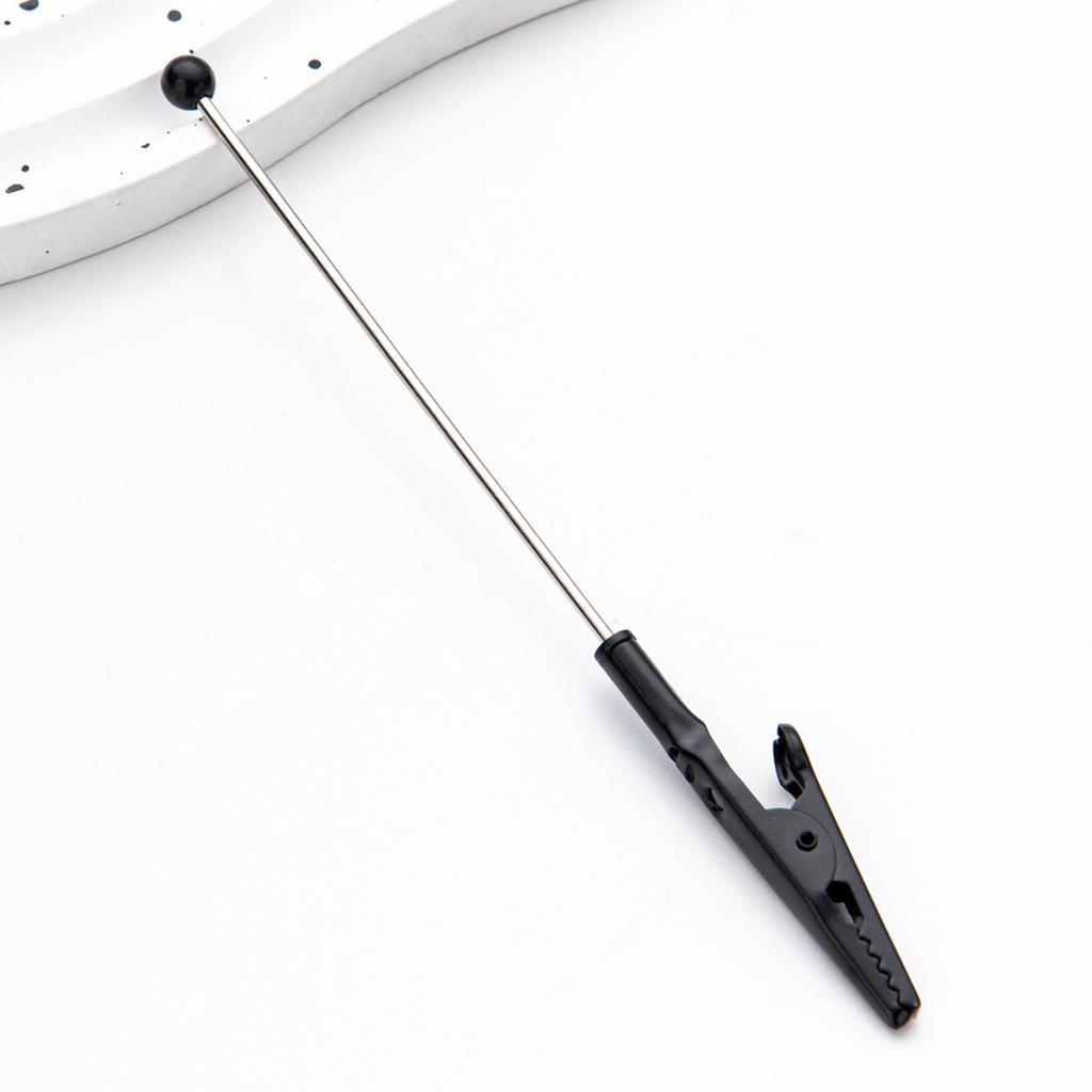 4/8 Stück Perlen Notizklemmen Metall Krokodilklemmen Langschwanz-Krokodilklemme Fotoklammerhalter für Bild Namenskarte