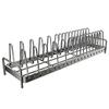 304 Stainless Steel Extendable In-Cabinet Dish Rack