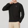 Puma Loose Fit Round Neck Casual Long Sleeve Sweatshirt Men Tops Black 687551-01