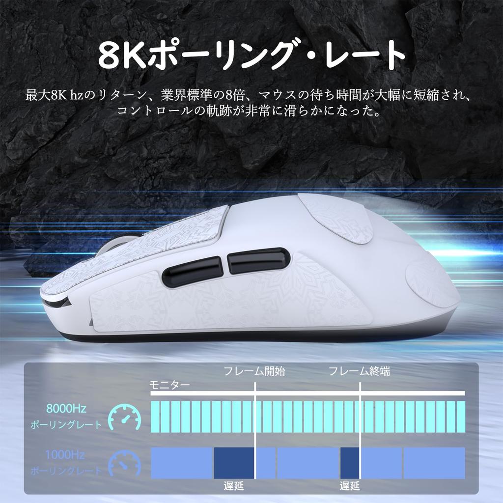 ATTACK SHARK R6 39g Gaming PixArt PAW3950MAX Gaming 42000 Nordic 52840 Continuous Wireless Optical Microswitches Million FPS Game Office Mouse for