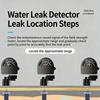 Efficient Lightweight Plastic Water Leak Detector Tool For Easy Portable Detection Of Leaks In Commercial And Home Pipe