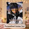 Custom Personalized Tapestry,Billie Eilish Print Custom Name Text Wall Art Hanging for Bedroom