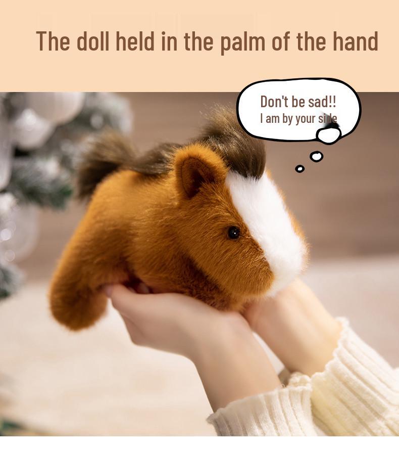 Frog Cow Plush Toy: Comforting Animal Doll for Kids, Car Decor, Office Accessory, or Birthday Gift.