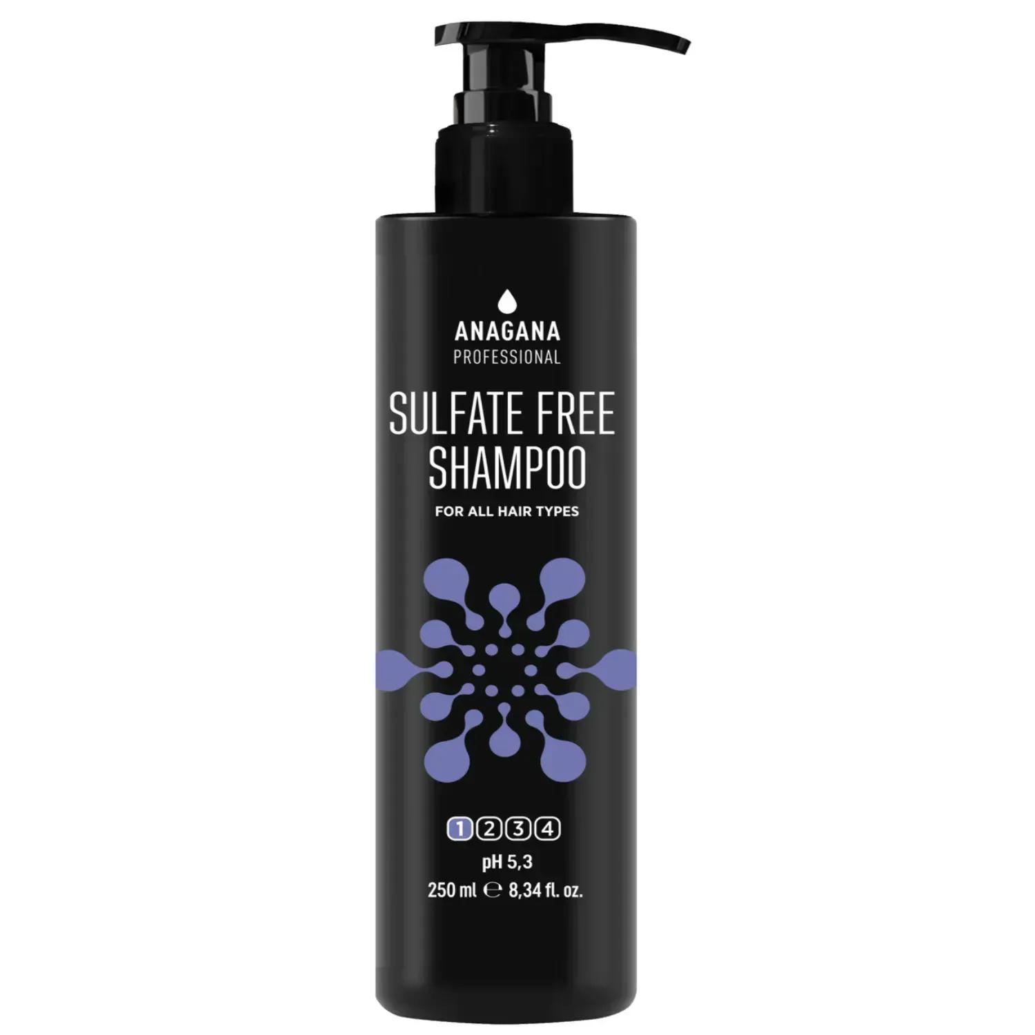 

Шампунь Безсульфатний SULFATE FREE ANAGANA 250 мл