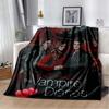 The Vampire Diaries Blanket,Children's Cartoon Blanket,soft Portable and Suitable for All Seasons,Birthday Gift.