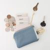 OSL Key Pouch TP Gold Genuine Leather Storage Small Item Case Smart Key Compatible with Carabiner Hook Slip-on A-OSL-2901 Card/Key