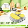 Stainless Steel Kids Plates Divided Designed Metal Kid Plate Stainless Steel Divided Plates Stainless Steel Baby Suction Plate