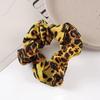 Durable High Elasticity Leopard Print Scrunchie for Adults
