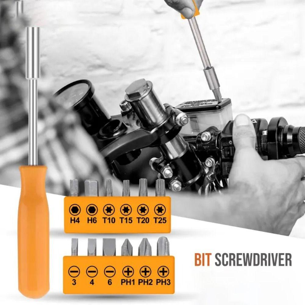 All-in-One Household DIY Tool Kit Compact Heavy Duty Hand Tool Kit Professional Mini Tool Box Set Home Improvement