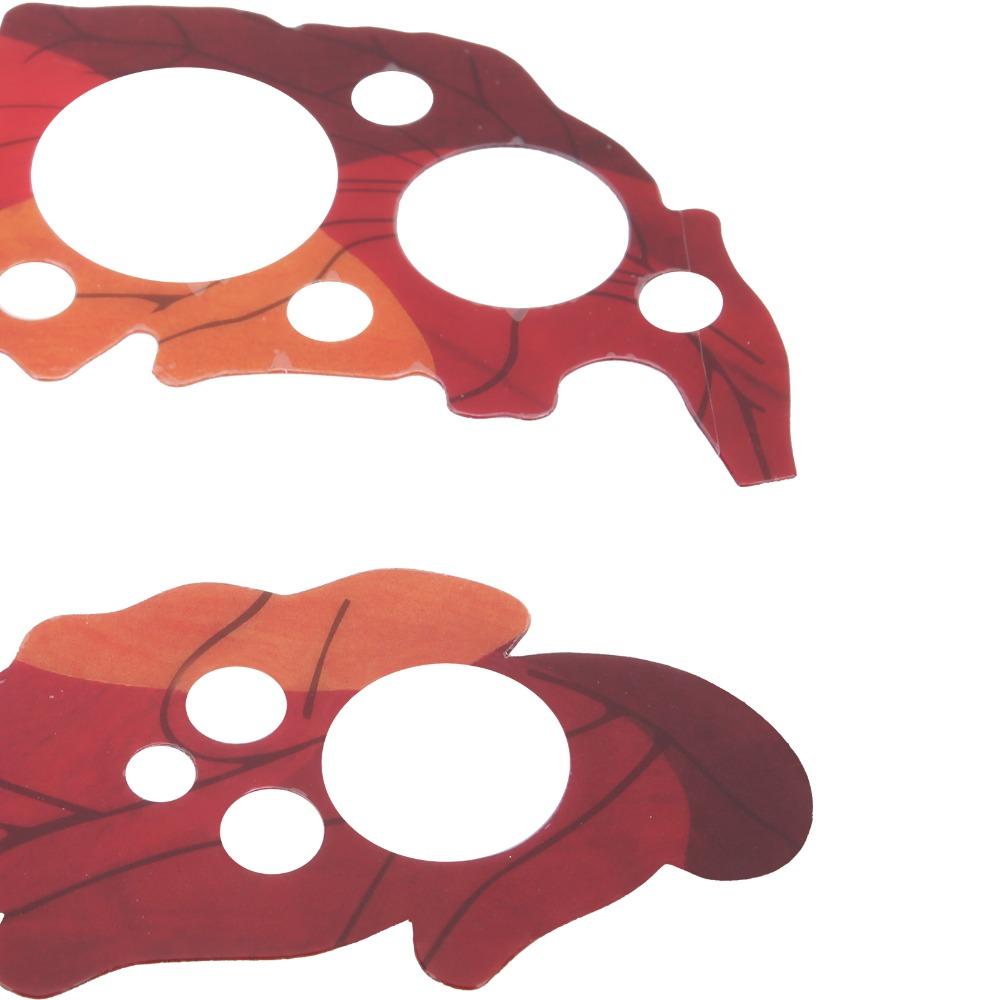 2PCS Self Stick Guitar Pickguard Decal PVC Material Grape Leaf Guitar Guard  For Acoustic Guitar