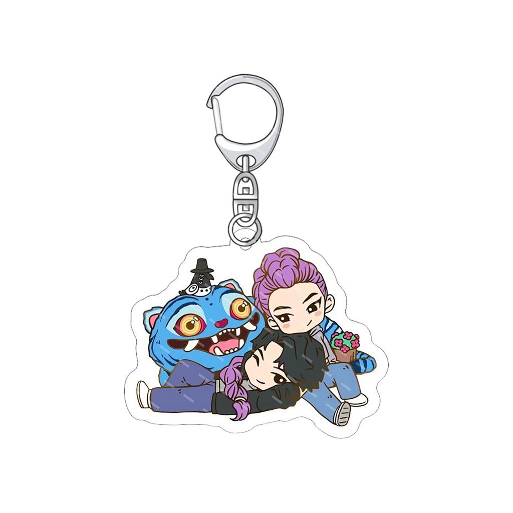 Netflix Korean Anime Peripheral Acrylic Keychain