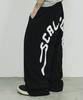 SCALLYWAG Summer Melting Lettering Sweatpants [Black]