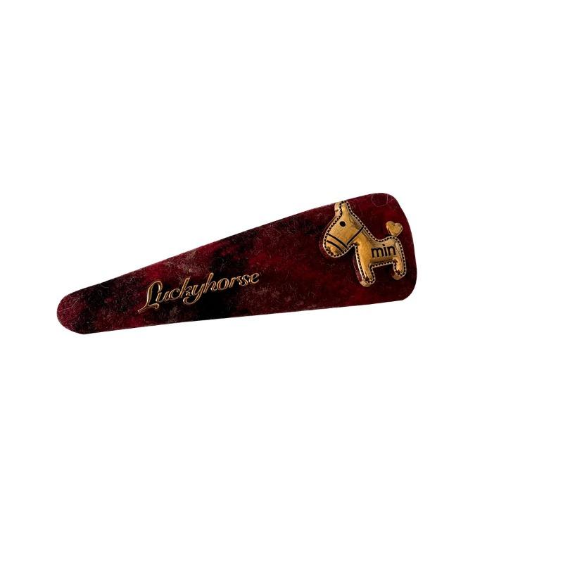 Quickly Become Rich - Side Braid, Edge Braid, Side Braid, Fringe Braid, Horse Year Zodiac Year Hair Clip