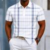 Men's Short Sleeve Polo Shirt, Slim Fit Casual Top, Comfortable & Versatile