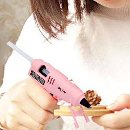 Cordless Hot Melt Glue Tool with Glue Sticks USB Charging 2000mAh Rapid Heating Glue Tool Kit Child Hand Crafts Home DIY Repair Wireless Glue Tool