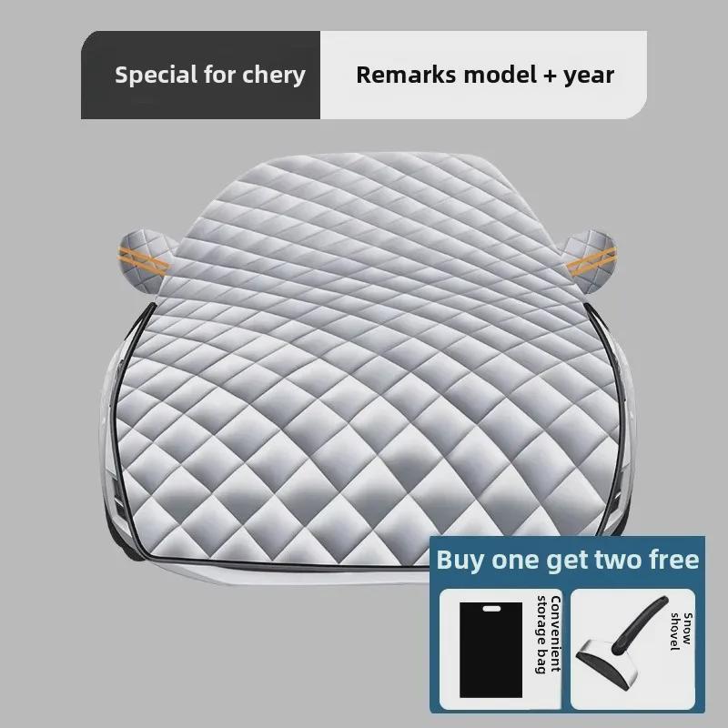 

Зимний чехол для лобового стекла автомобиля от снега и инея - толстый, антиобледенительный чехол для лобового стекла