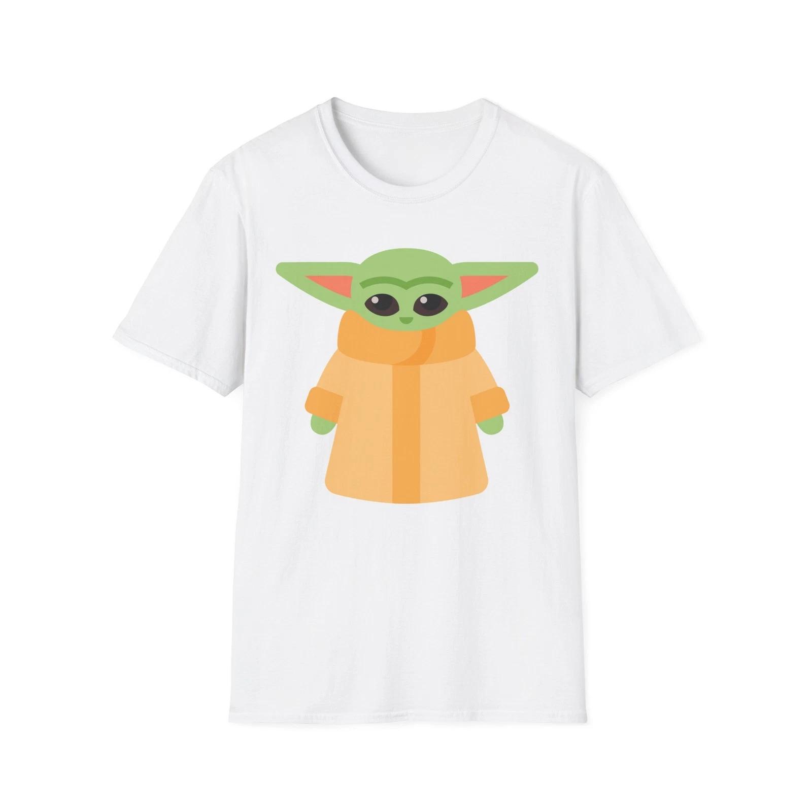 Cute baby yoda T-Shirt, Unisex Graphic Tee, Gift for Star Wars Fans 4XL