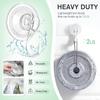 1-5pcs Suction Cup Hook Transparent Reusable Heavy Duty Vacuum Suction Cup Window Glass Wall Hooks Towel Hangers for Kitchen Ba