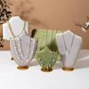 Crown Shaped Necklace Display Holder Metal Base Jewelry Organizer  Store Window Display