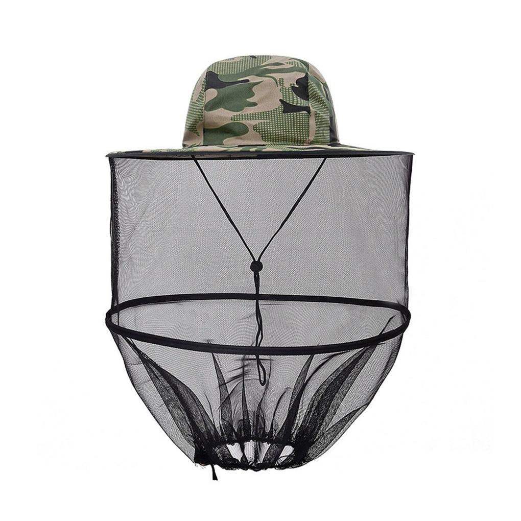 Mosquito net insect repellent hat (military)/fishing weeding hat