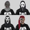 Terrifying Gray Zombie Mask For Halloween Parties And Horror Themed Events Perfect For Gory Costumes