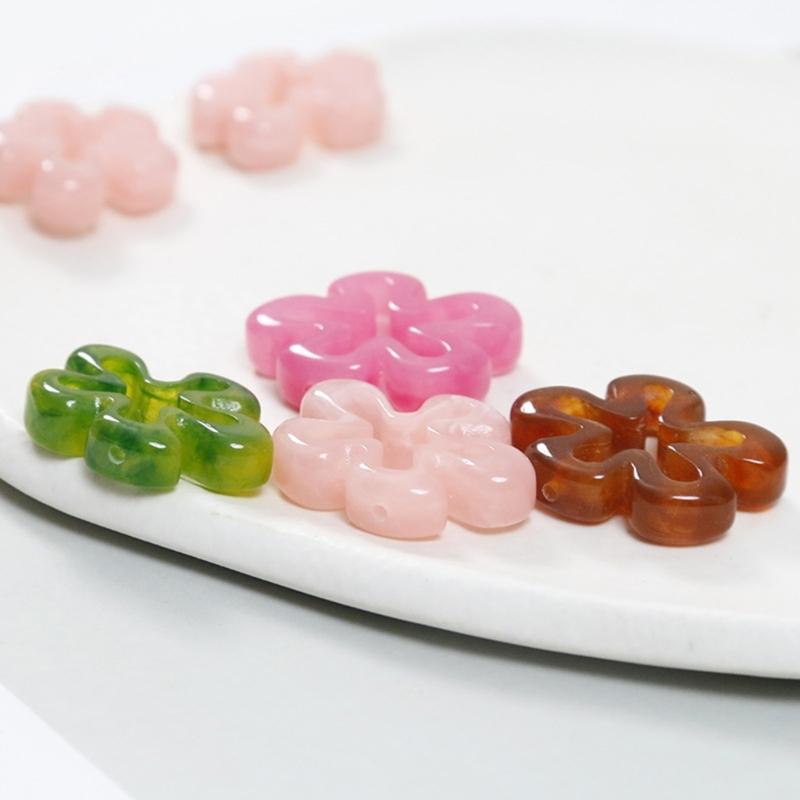 Flower Pendants Small Flower DIY Necklace Bracelet Supplies Resin Material for Bracelet Bangle Necklace Jewelry Making