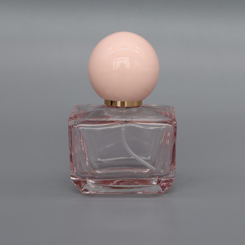 30ml High-End Glass Perfume Bottle Empty, Portable Refillable Spray Atomizer, Cosmetic Travel Container