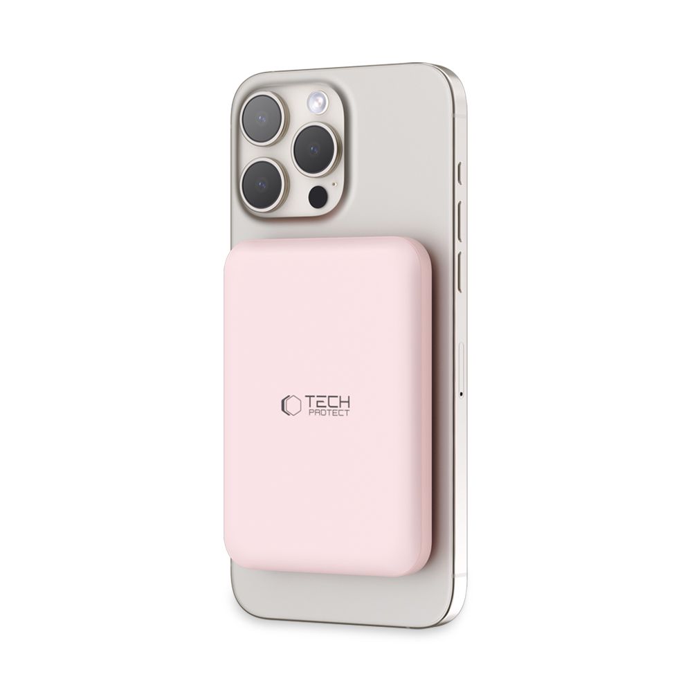 Tech-Protect Pb10 Lifemag Magsafe Power Bank 5000Mah Pink