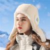 Winter Men's and Women's Windproof Pullover Padded Warm Ear Protection Cap