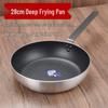 Commercial Non-stick Flat-Bottom Frying Pan