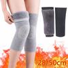 Faux Rabbit Fur Thermal Knee Sleeves Elastic Knit Fleece Knee Pads Knee Warmers  Outdoor Activities